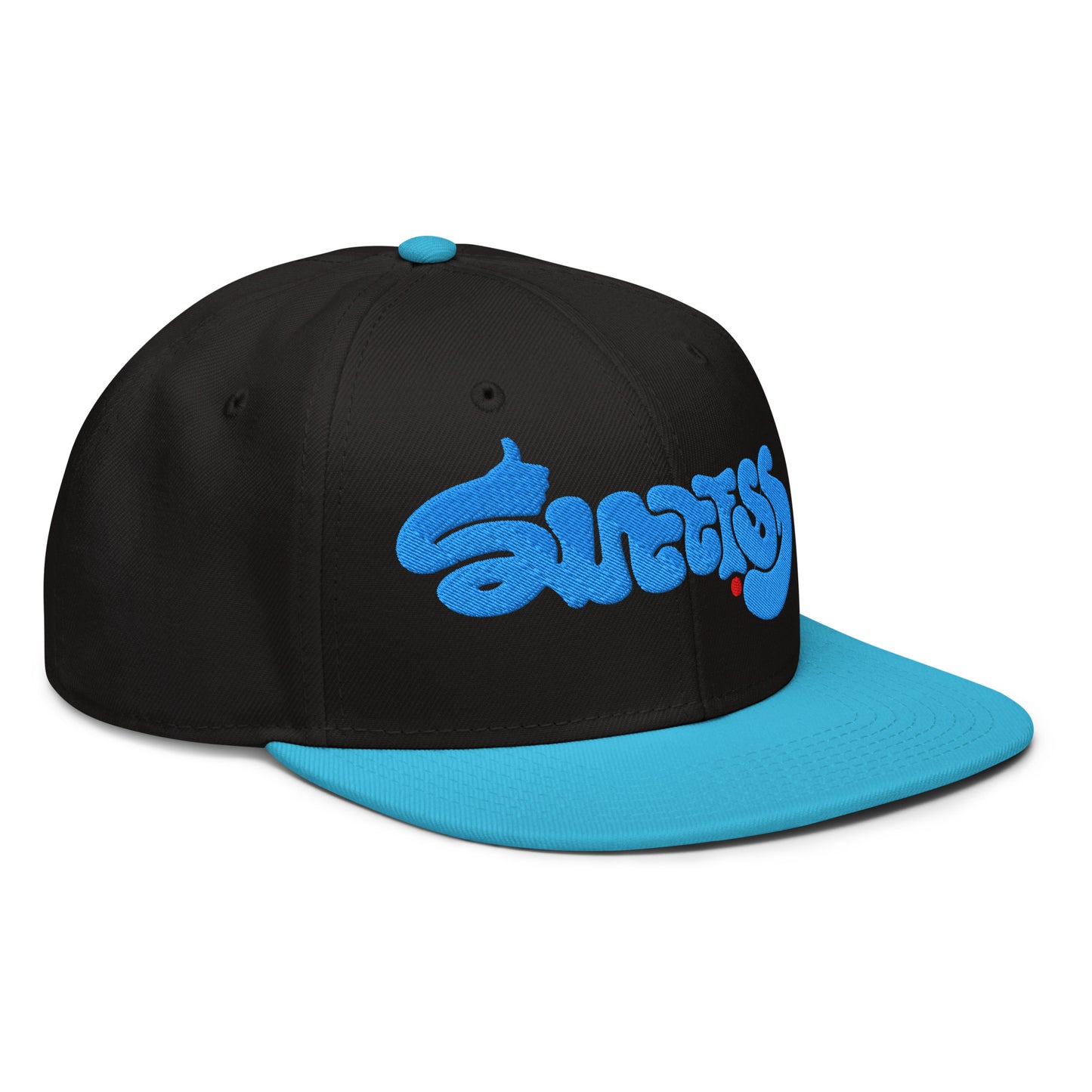 success-ambigram-colour-match-snapback-hat___aqua-blue-black-black
