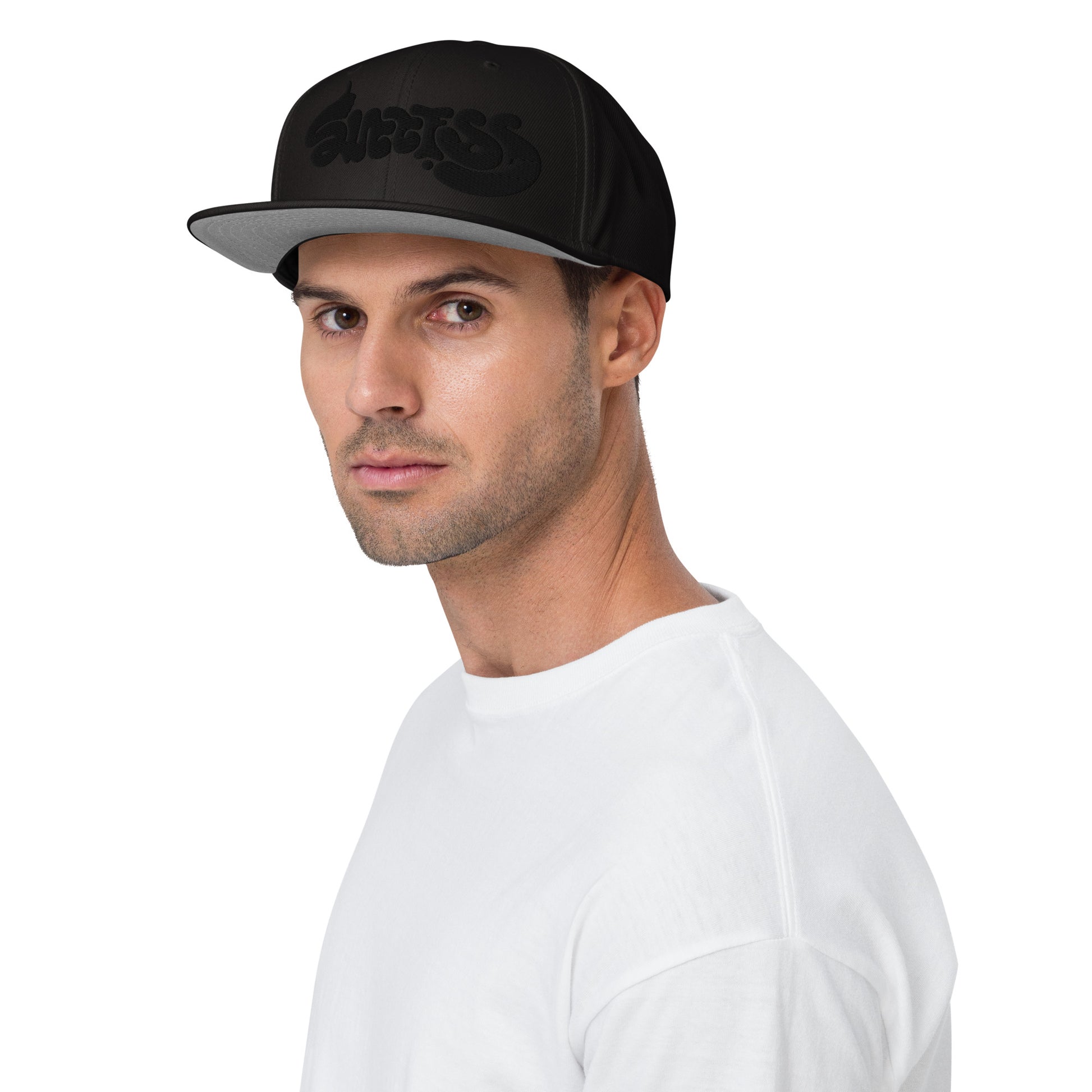 success-ambigram-stealth-snapback-hat___black