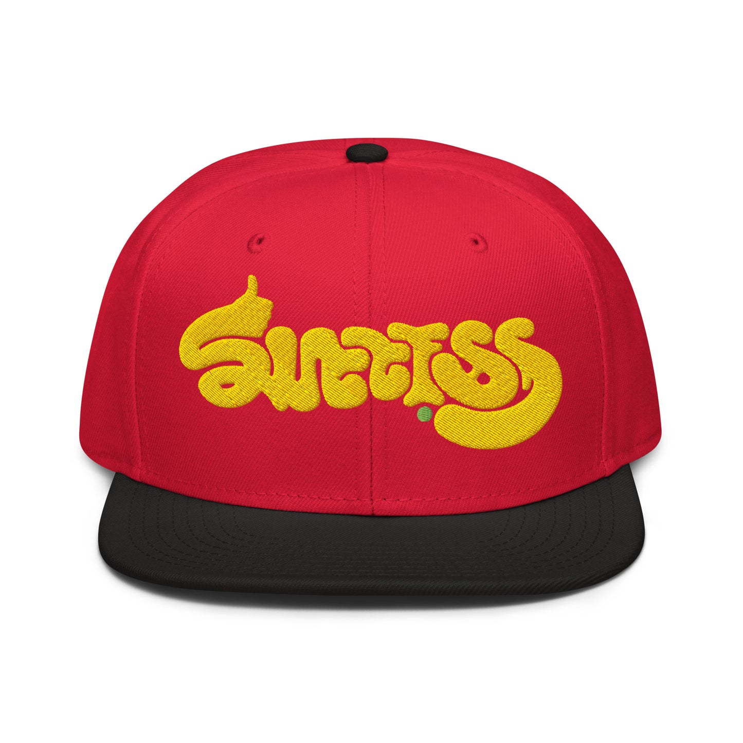 success-ambigram-snapback-hat___black-red-red