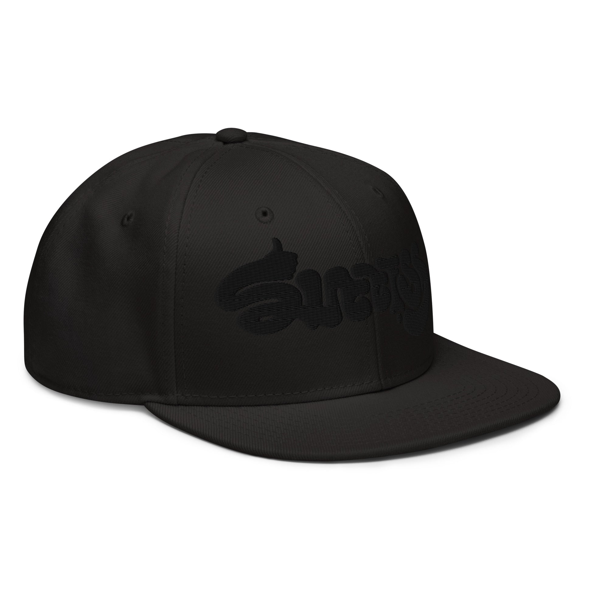success-ambigram-stealth-snapback-hat___black