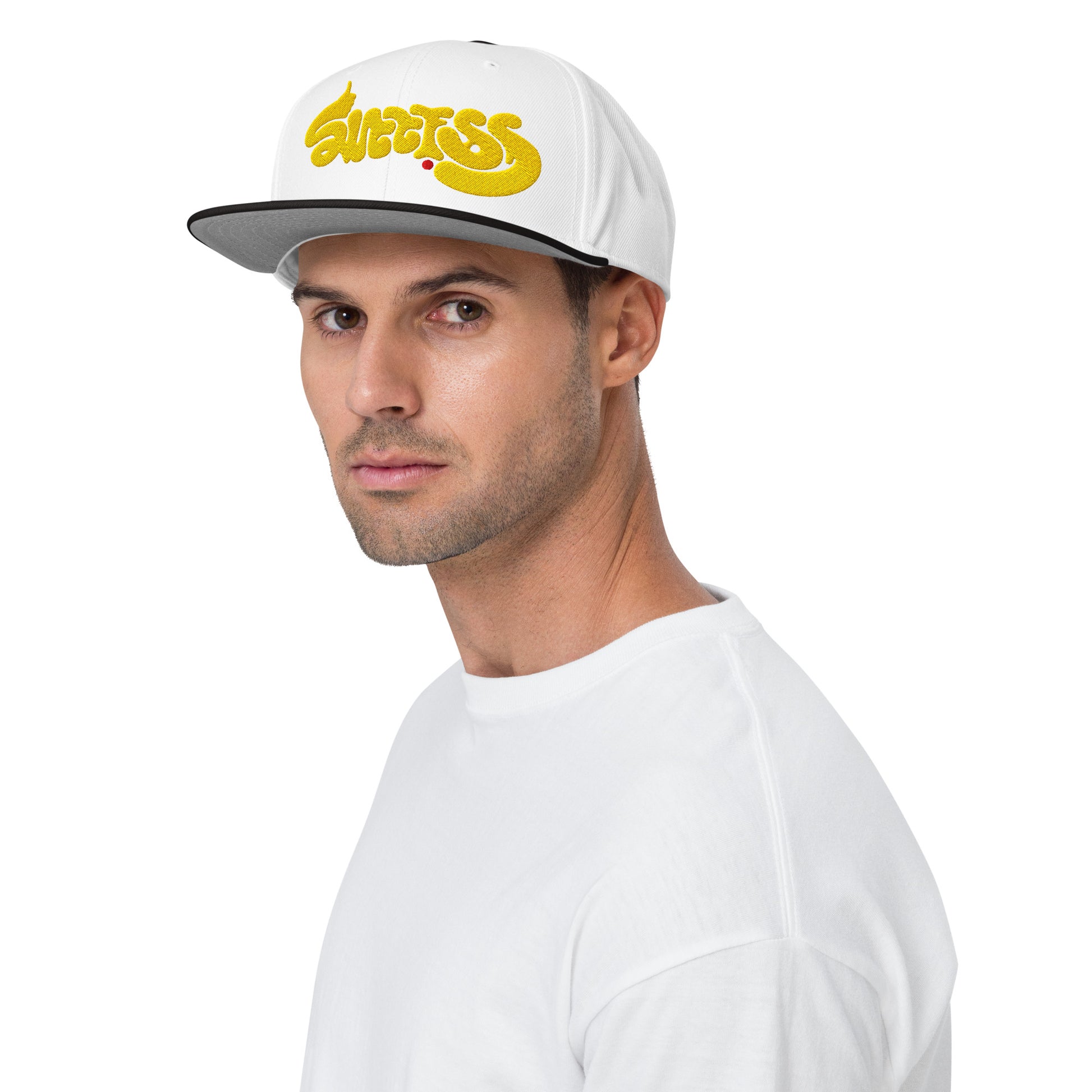success-ambigram-snapback-hat___black-white-white