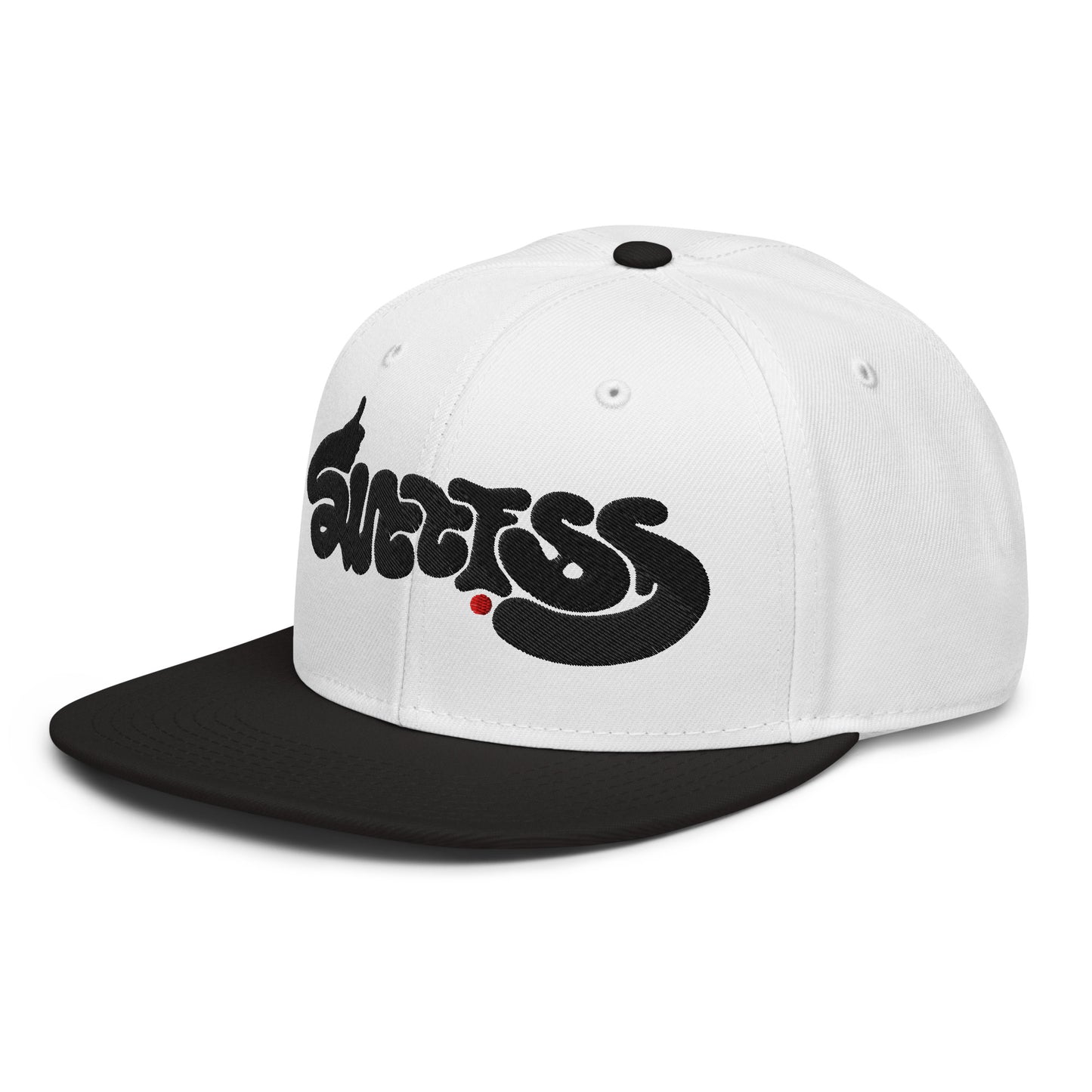 success-ambigram-colour-match-snapback-hat___black-white-white