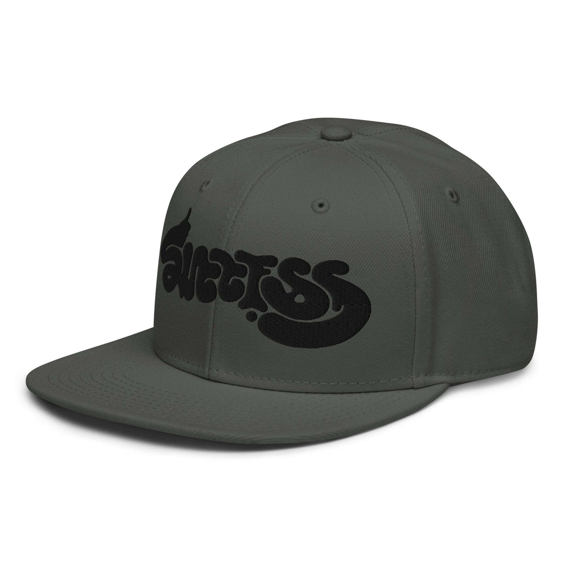 success-ambigram-stealth-snapback-hat___charcoal-gray