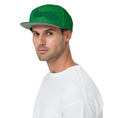 success-ambigram-stealth-snapback-hat___Green