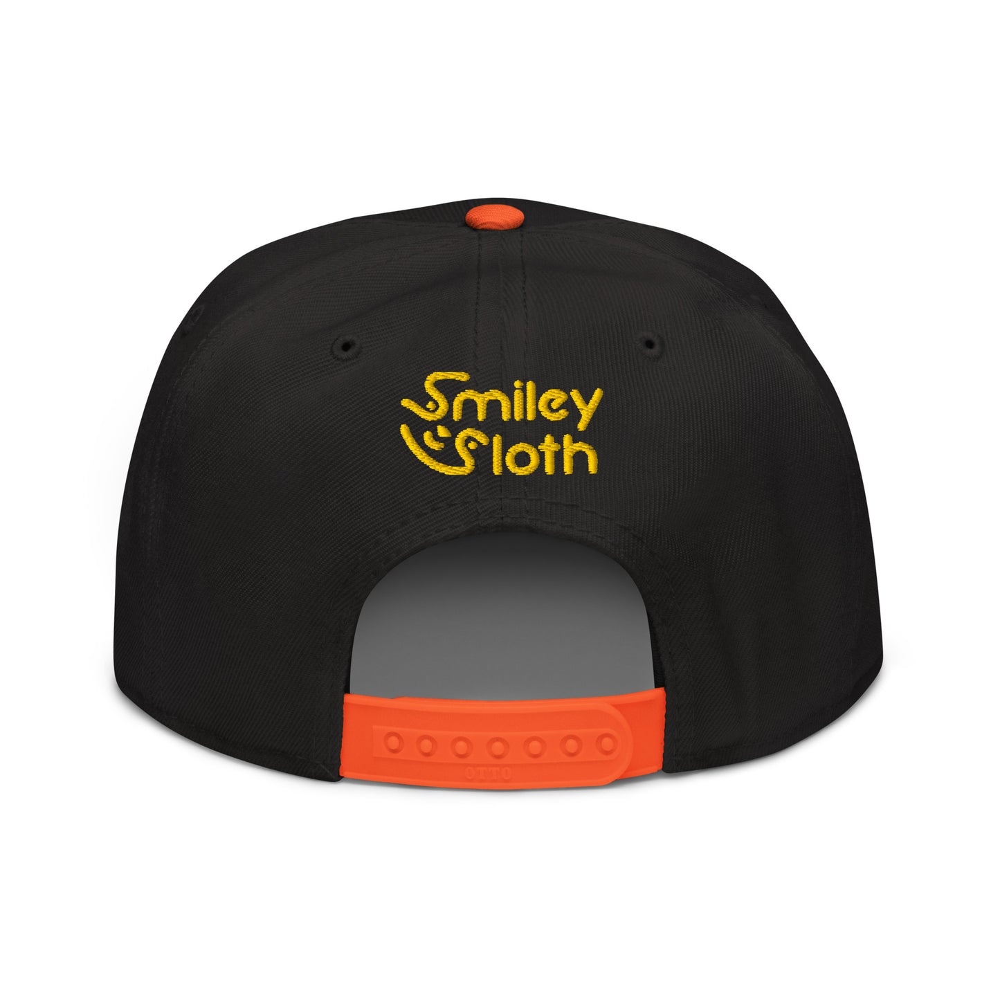 success-ambigram-snapback-hat___orange-black-black