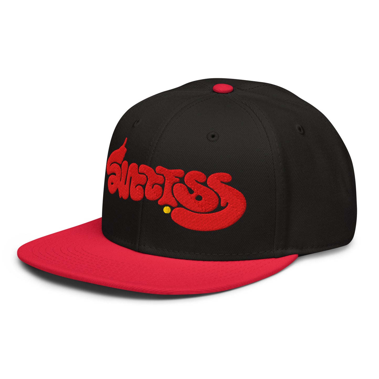 success-ambigram-colour-match-snapback-hat___red-black-black
