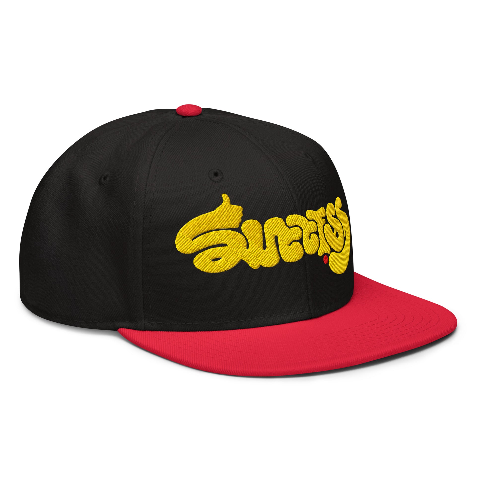 success-ambigram-snapback-hat___red-black-black
