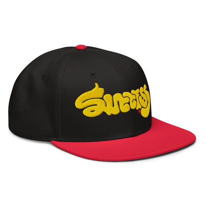 success-ambigram-snapback-hat___red-black-black