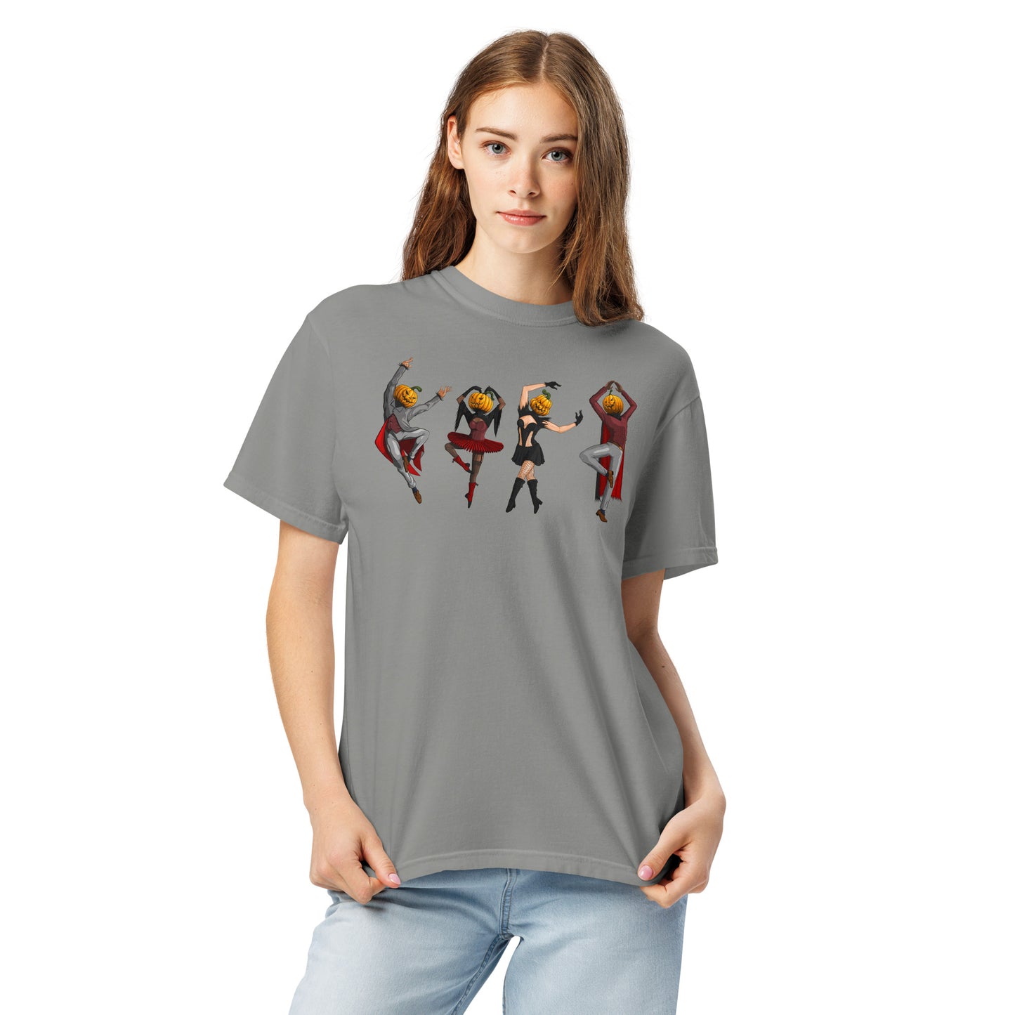 pumpkin-village-people-t-shirt-1___Grey