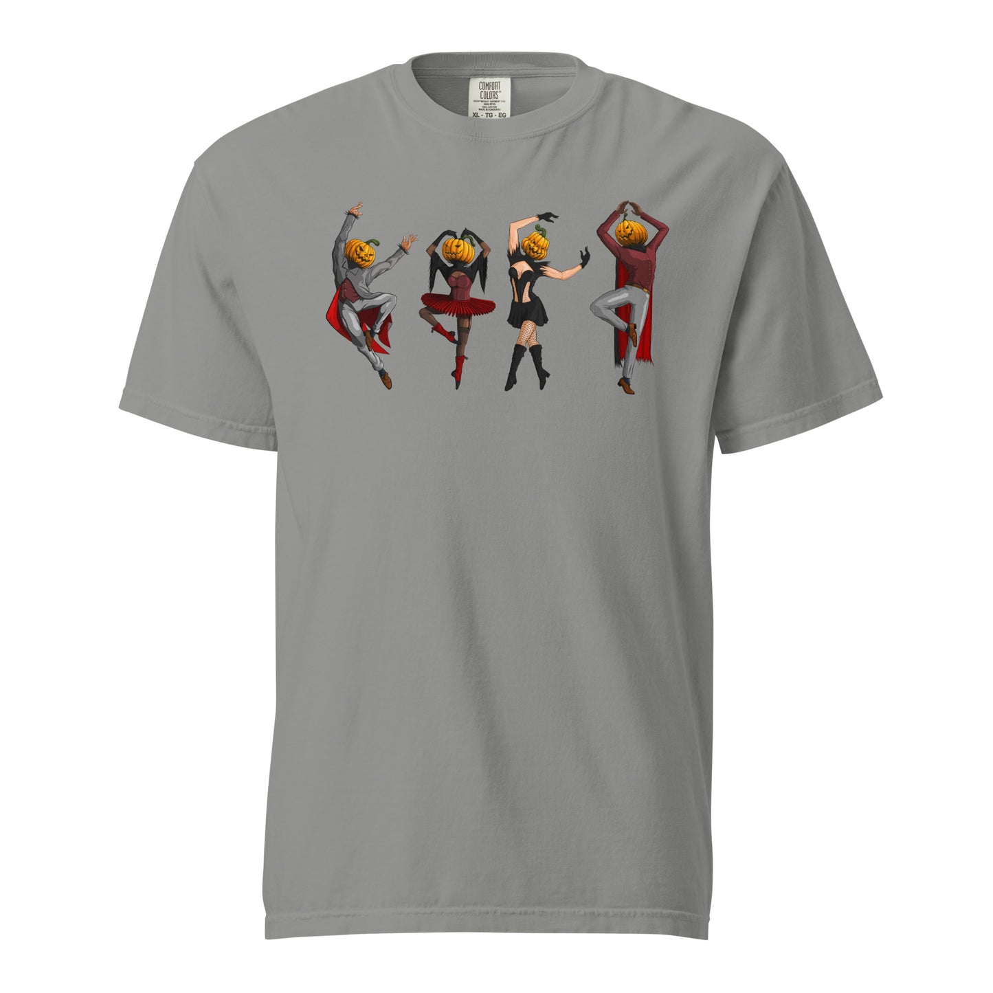 pumpkin-village-people-t-shirt-1___Grey