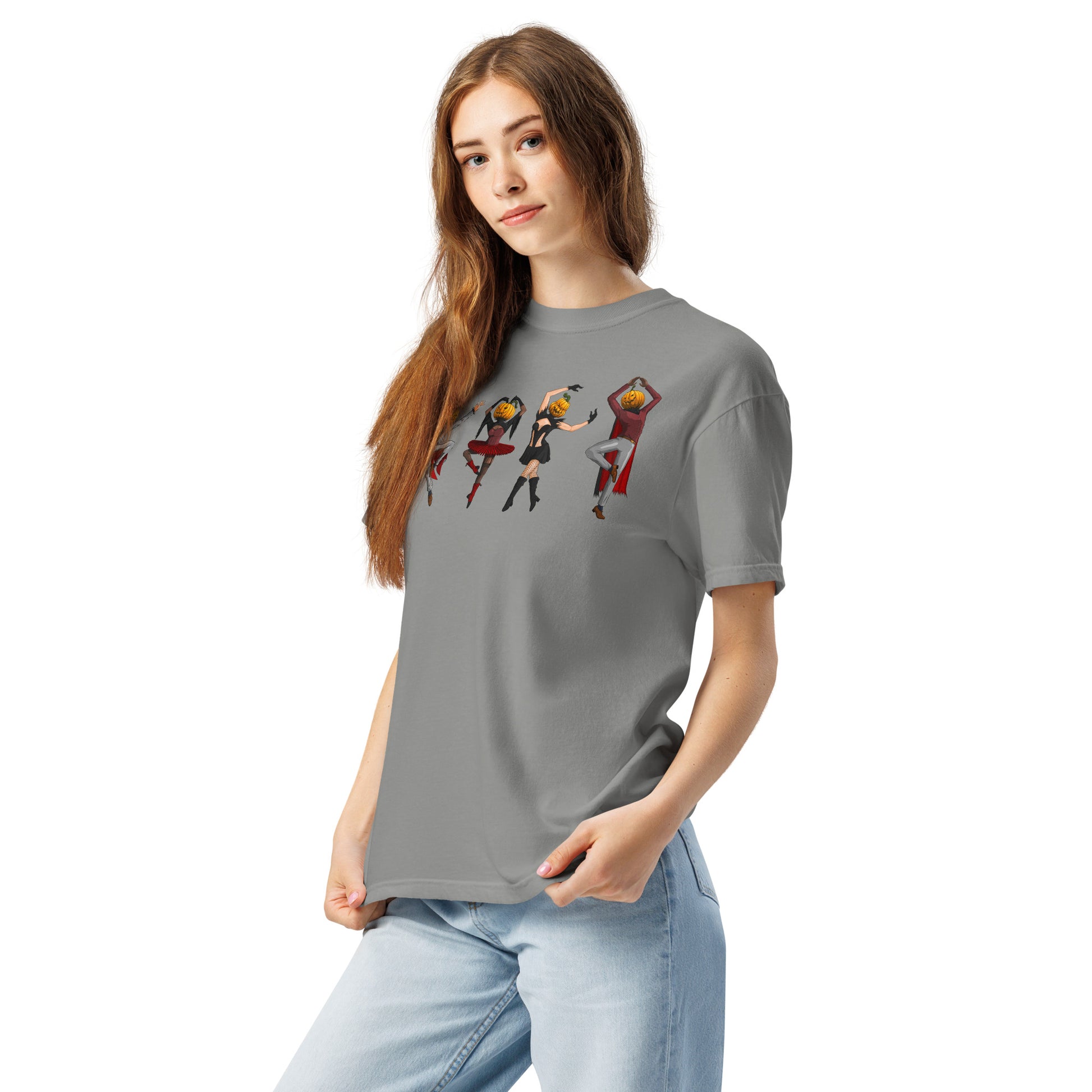 pumpkin-village-people-t-shirt-1___Grey