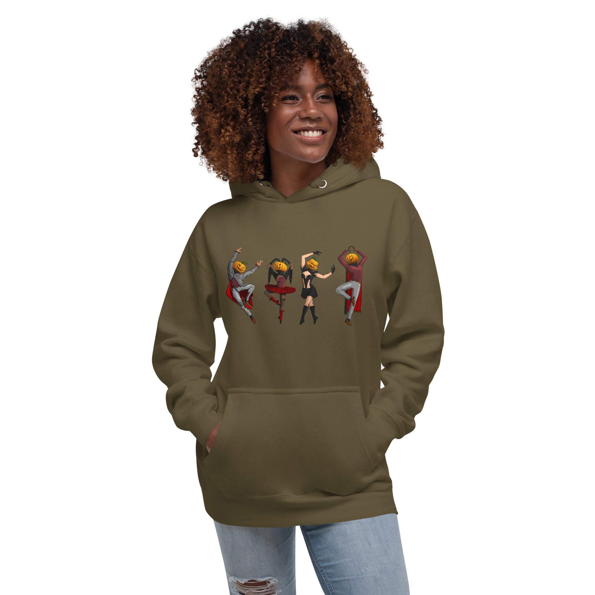 pumpkin-village-people-hoodie-1___Military-green