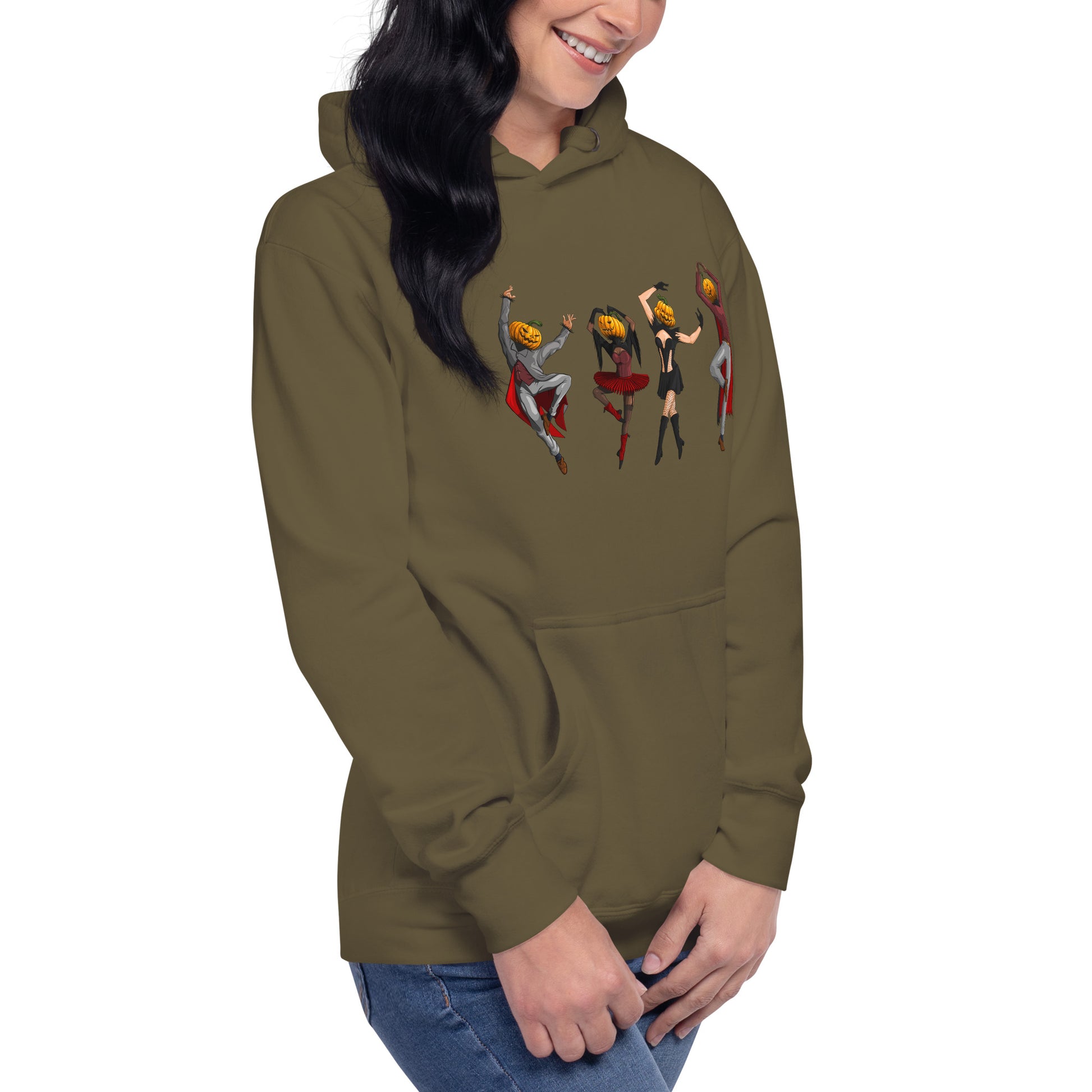 pumpkin-village-people-hoodie-1___Military-green