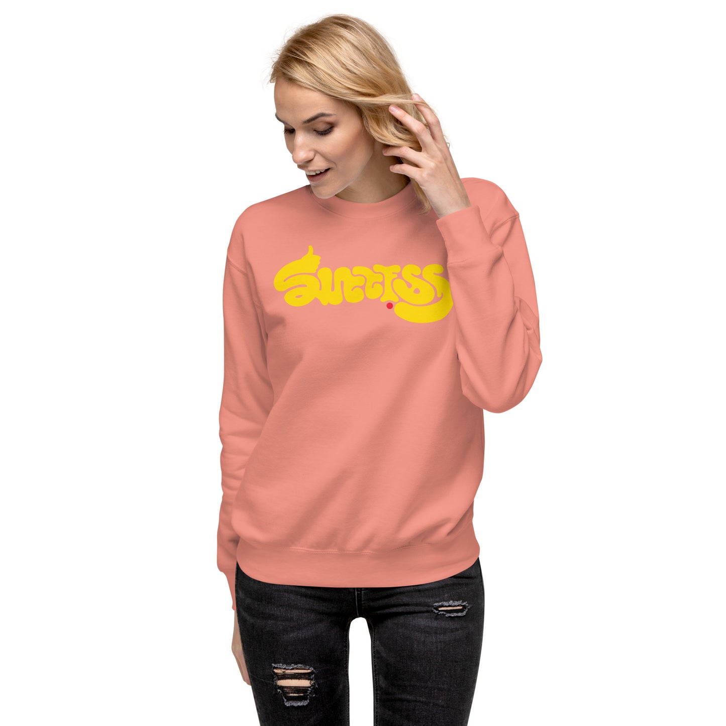 success-ambigram-sweatshirt___Rose