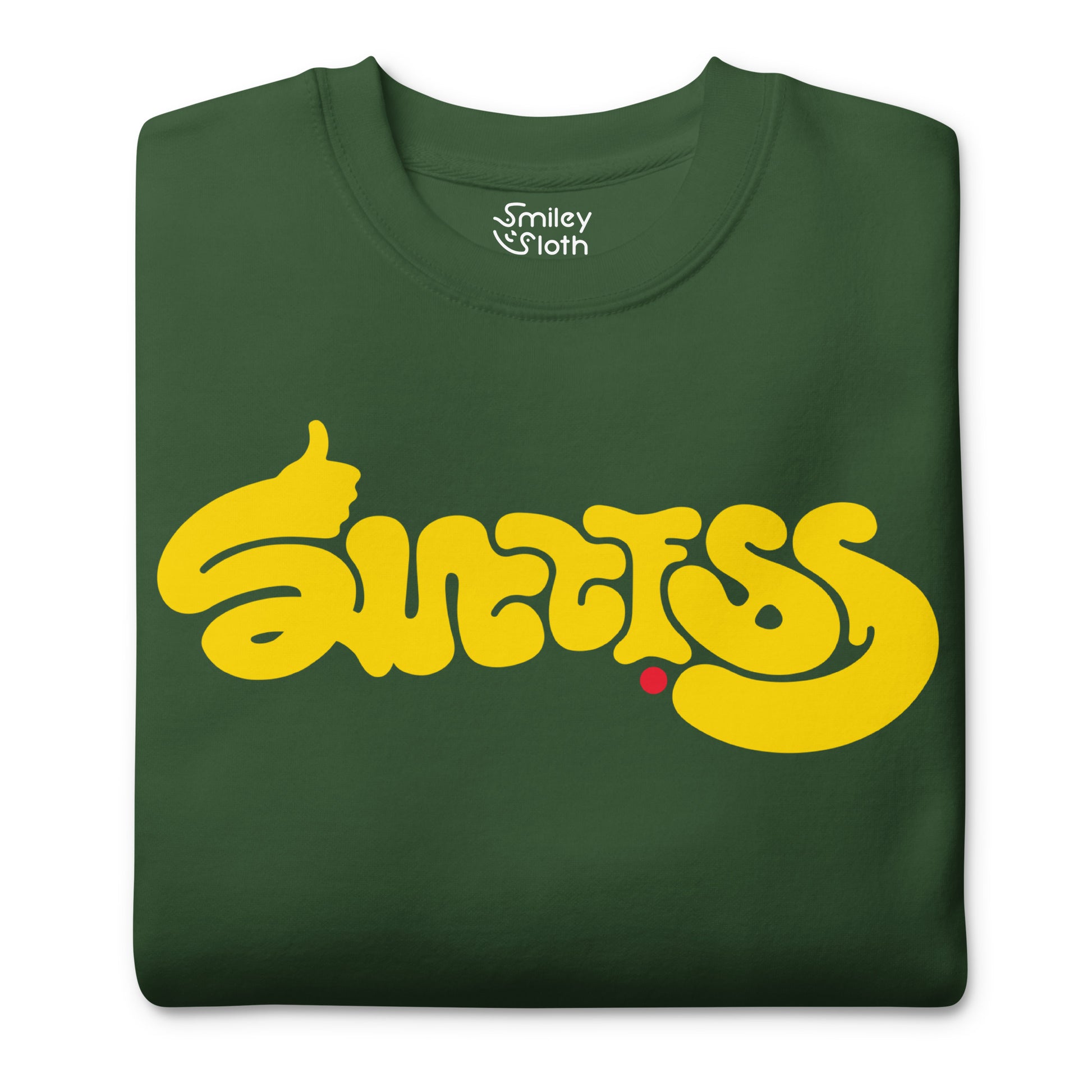 success-ambigram-sweatshirt___Forest-green