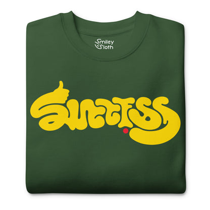 success-ambigram-sweatshirt___Forest-green