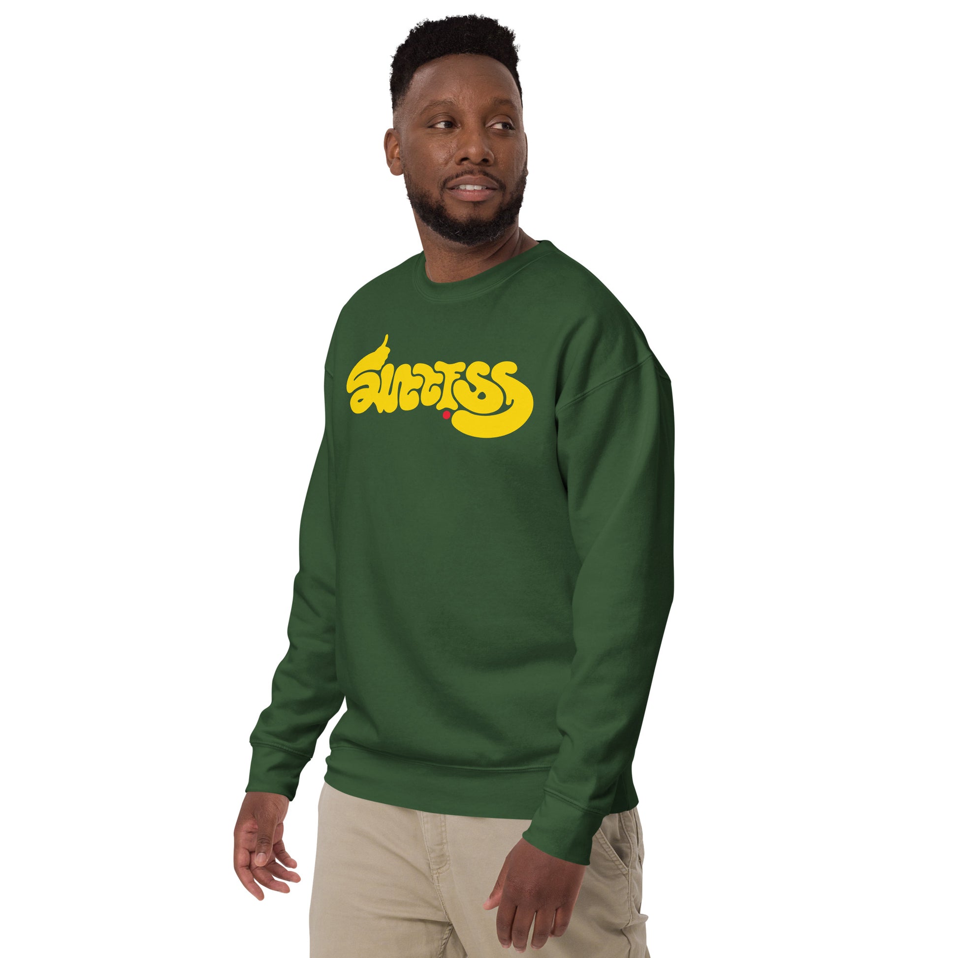 success-ambigram-sweatshirt___Forest-green