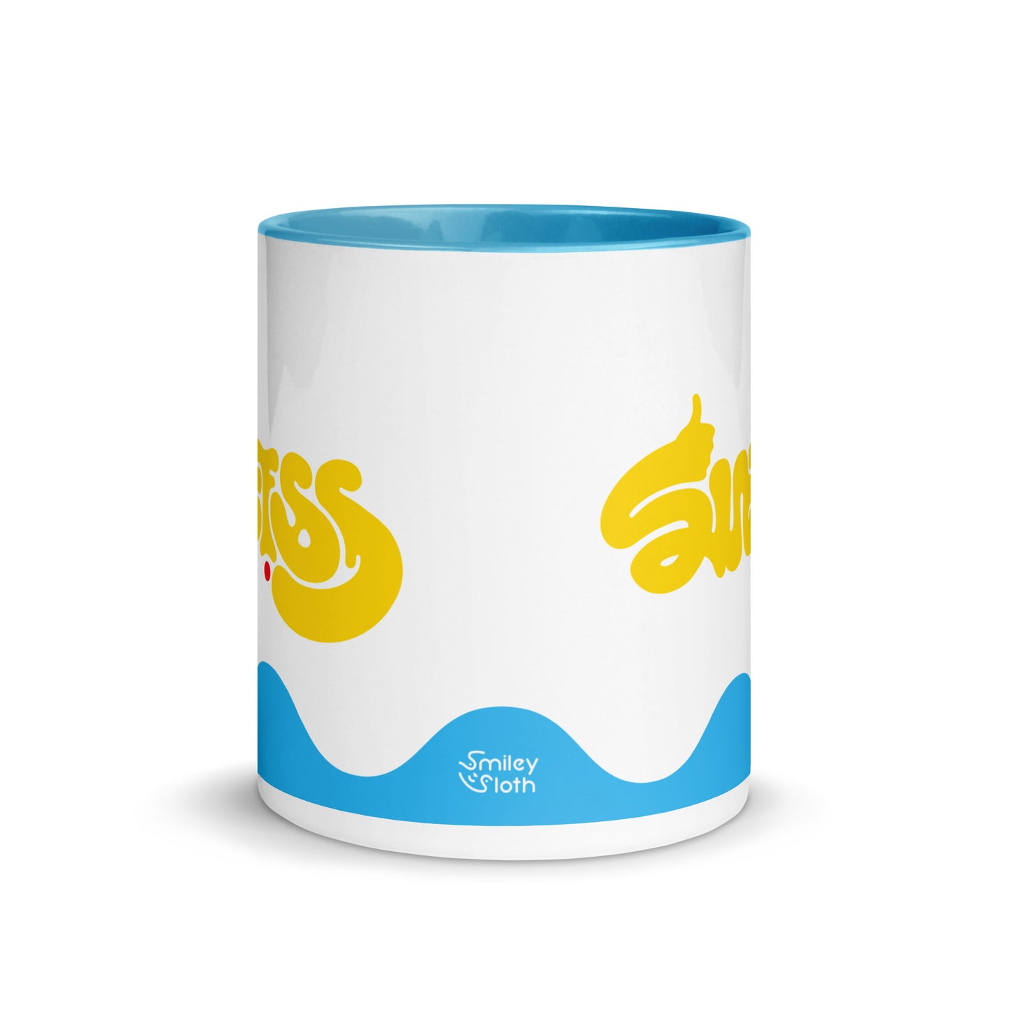 success-ambigram-mug-with-colour-inside___Blue-11oz