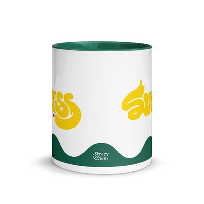 success-ambigram-mug-with-colour-inside___Dark-Green-11oz