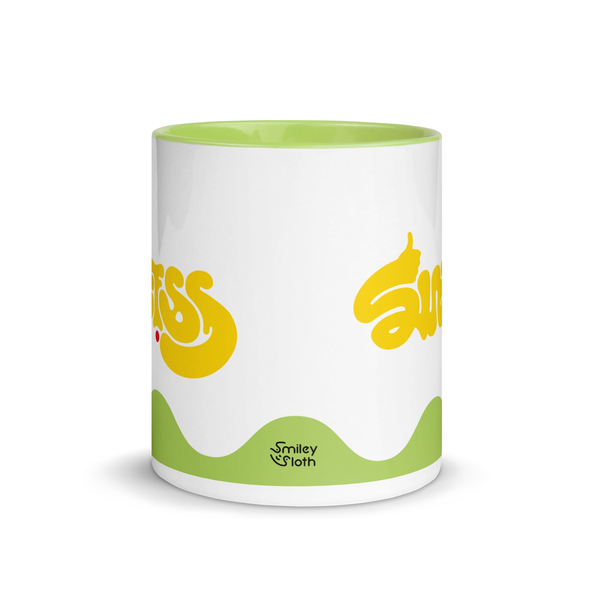 success-ambigram-mug-with-colour-inside___green-11oz