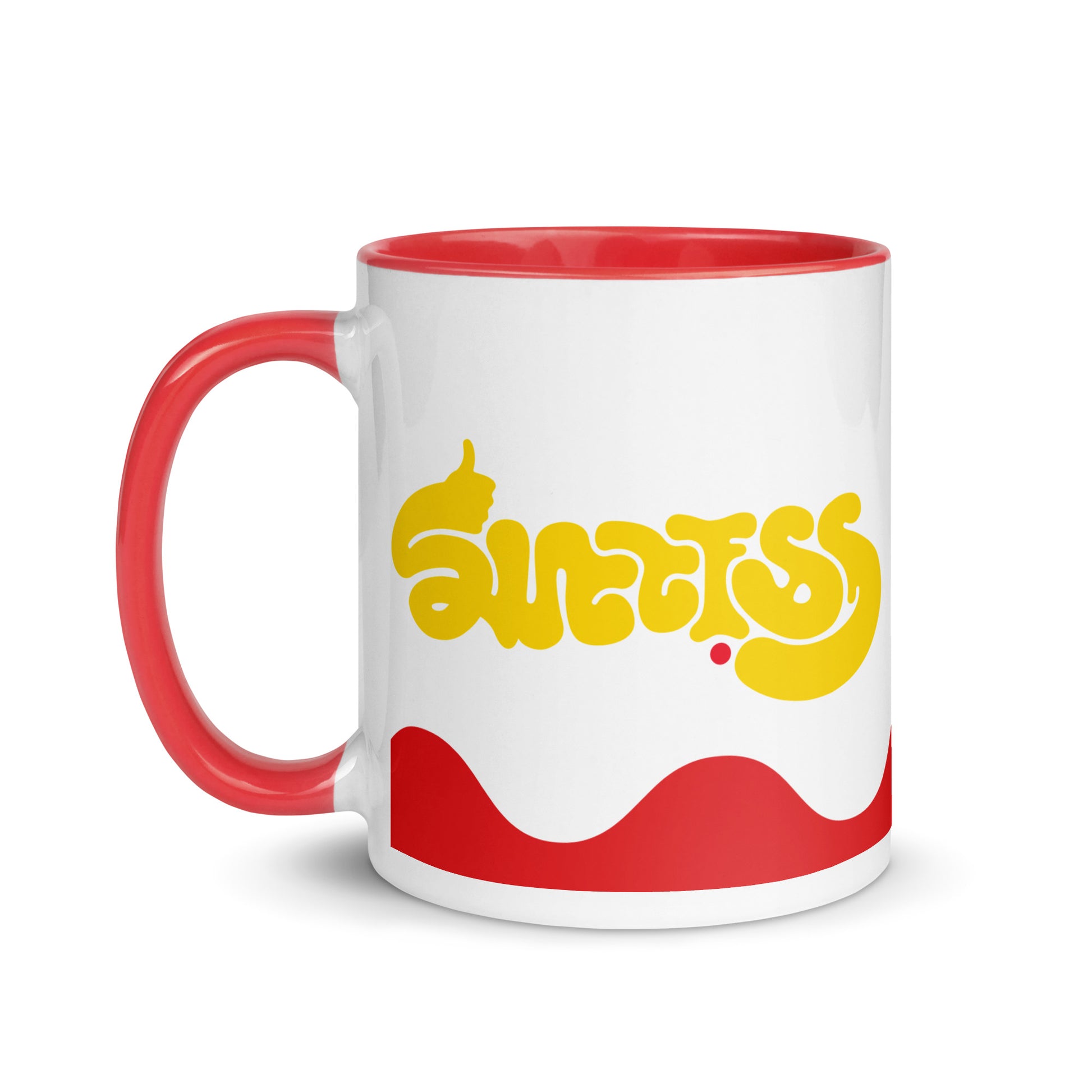 success-ambigram-mug-with-colour-inside___red-11oz